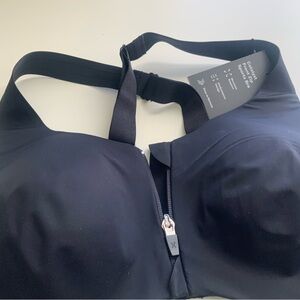 New Knix Catalyst Zip Front High Impact Sport Bra Wire Free Adjustable